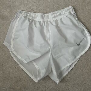 Nike Dry-Fit Women's White Athletic Shorts